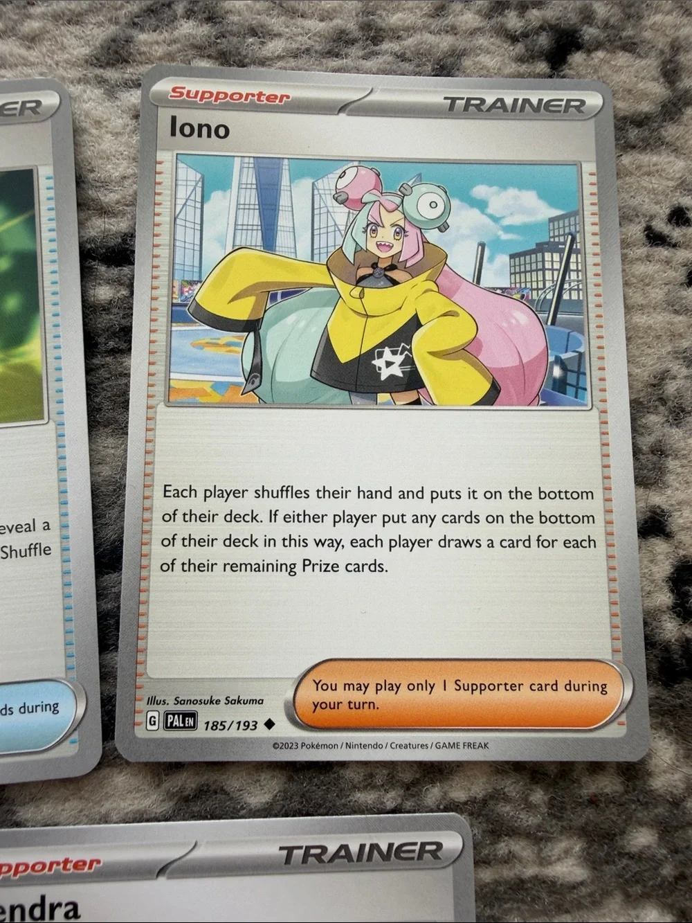 Paldea Evolved Trainer Lot | Iono, Giacomo, Dendra & More | ✨5/$25✨